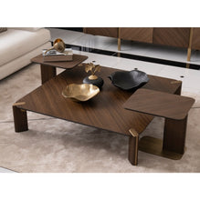 Load image into Gallery viewer, AICO Furniture Amora Cocktail Table in Eggshell Walnut
