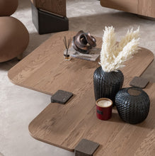 Load image into Gallery viewer, AICO Furniture Bristol Point Medium Cocktail Table in Saddle Brown
