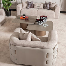Load image into Gallery viewer, AICO Canberra Short Cocktail Table in Brown

