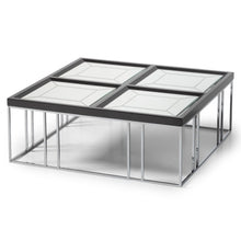 Load image into Gallery viewer, AICO Furniture Carmela Cocktail Table in Glossy Charcoal Sand image

