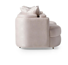 Load image into Gallery viewer, AICO Carmela Sofa Almond in Shimmer Ivory

