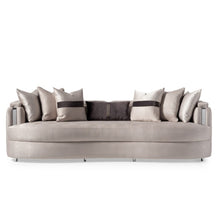 Load image into Gallery viewer, AICO Furniture Carmela Mansion Sofa Zinc in Silver
