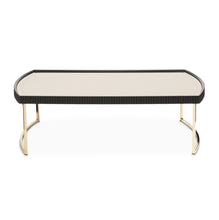 Load image into Gallery viewer, AICO Furniture Lisbon Cocktail Table in Silken Matte Black
