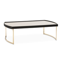 Load image into Gallery viewer, AICO Furniture Lisbon Cocktail Table in Silken Matte Black
