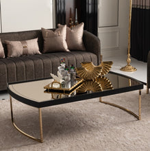 Load image into Gallery viewer, AICO Furniture Lisbon Cocktail Table in Silken Matte Black

