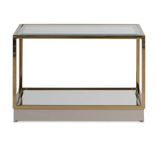 Load image into Gallery viewer, AICO Furniture Savannah Breeze 2pc Small Cocktail Table in Bright Gold
