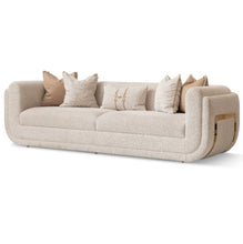 Load image into Gallery viewer, AICO Furniture Savannah Breeze Mansion Sofa Cashmere in Bright Gold image
