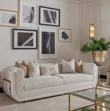 Load image into Gallery viewer, AICO Furniture Savannah Breeze Mansion Sofa Cashmere in Bright Gold
