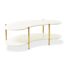 Load image into Gallery viewer, AICO Furniture Sassani Cocktail Table in Pearl White/Gold image
