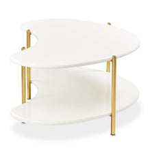 Load image into Gallery viewer, AICO Furniture Sassani Cocktail Table in Pearl White/Gold
