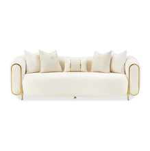 Load image into Gallery viewer, AICO Furniture Sassani Sofa Crepe in Gold
