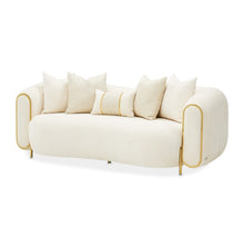 Load image into Gallery viewer, AICO Furniture Sassani Loveseat Crepe in Gold image
