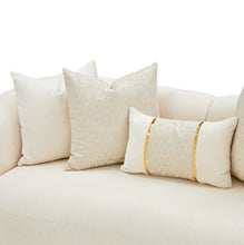 Load image into Gallery viewer, AICO Furniture Sassani Loveseat Crepe in Gold

