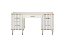 Load image into Gallery viewer, AICO London Place Vanity/Desk in Creamy Pearl
