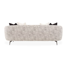 Load image into Gallery viewer, AICO Furniture Noir Sofa Cookie in Black Nickel
