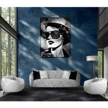 Load image into Gallery viewer, AICO Furniture Noir Sofa Cookie in Black Nickel
