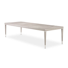 Load image into Gallery viewer, AICO Lanterna Rectangular Dining Table in Silver Mist

