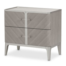 Load image into Gallery viewer, AICO Lanterna Nightstand in Silver Mist
