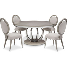 Load image into Gallery viewer, AICO Eclipse Round Dining Table in Moonlight
