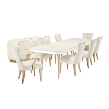 Load image into Gallery viewer, AICO La Rachelle Rectangular Dining Table in Medium Champagne
