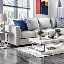 Load image into Gallery viewer, Ornella Light Gray/Blue Sectional
