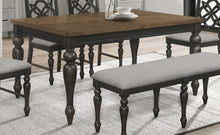 Load image into Gallery viewer, Crown Mark Furniture Hilara Dining Table in Dark Brown image
