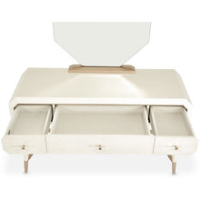 Load image into Gallery viewer, AICO La Rachelle Vanity Desk in Medium Champagne
