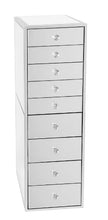 Load image into Gallery viewer, SLAYSTATION® PREMIUM MIRRORED 9-DRAWERS VANITY STORAGE UNIT

